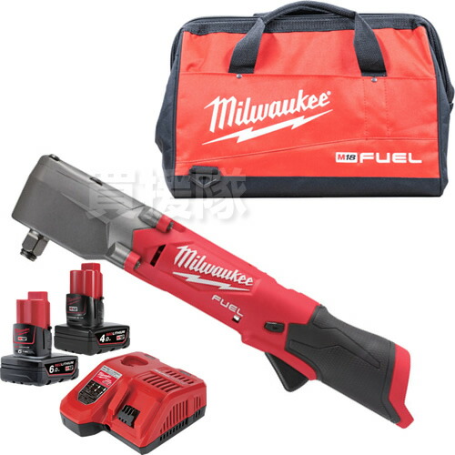 ミルウォーキーツール M12 FUEL 1/2インチ 300Nmアングルインパクトレンチ(本体) M12_FRAIWF12-0_JP ＆M12 4.0Ah＆6.0Ah FCスタートキット M12-18_NRG-642_JP コントラクターバッグMサイズ MILF18B-M バッテリーと充電器とバッグセット 【おしゃれ おすすめ】[CB99]