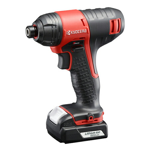 ★最大1200円OFFクーポン★KYOCERA(京セラ) 充電式インパクトドライバー BID-1110L1 【工具 電動工具 DIY ツール 工具 用品 大工 日曜大工 穴あけ 穴 ネジ 充電式 バッテリー式 充電 バッテリー コードレス 屋内 屋外 京セラ キョウセラ】【おしゃれ おすすめ】[CB99]