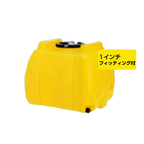 ★最大1500円OFFクーポン★《法人限定》コダマ樹脂 タマローリー AT-600 イエロー [ローリー型] 【タマローリー たまろーりー タンク 防除 灌水 水タンク 貯水 タンク 貯蔵 水 液肥 雨水 貯槽】【おしゃれ おすすめ】 [CB99]