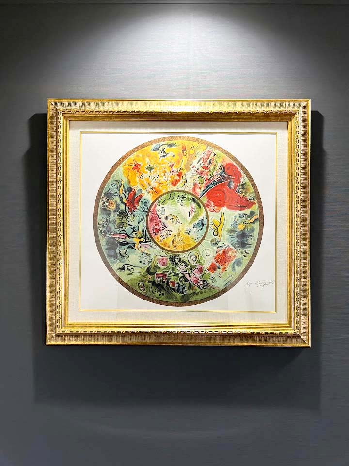 楽天市場】絵画 シャガール リトグラフ パリ オペラ座の天井画 壁掛け 絵 額入り 額装込 マルクシャガール インテリア アート 玄関 リビング 飾る  名画 : 絵画販売のアートギャラリー南青山