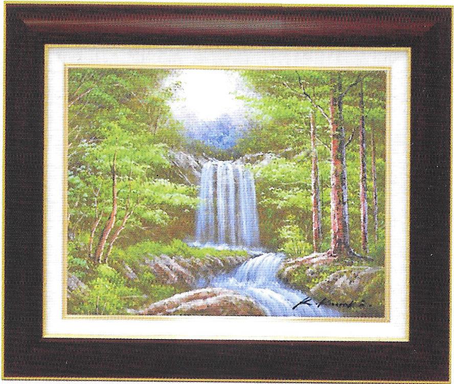 楽天市場】「大樹」梶木泰 F6サイズ油彩画[油絵]・日本風景画