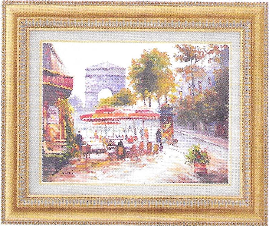 油彩画 風景画 絵画 木版画 風景画   絵画  刺繍 Sandy・油絵・油彩・風景画・絵画・No.210912-003・梱包サイズ