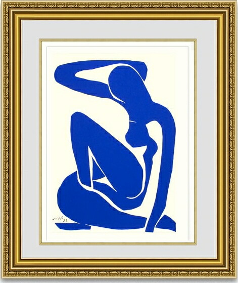 楽天市場】アンリ マティス 絵画 『 青いドレスの女 』 復刻