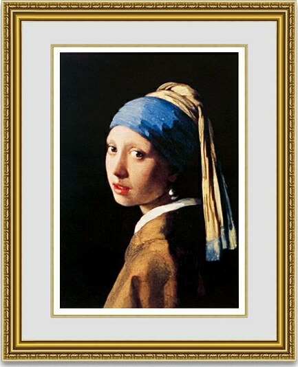 楽天市場】フェルメール 真珠の耳飾りの少女 / 青いターバンの少女