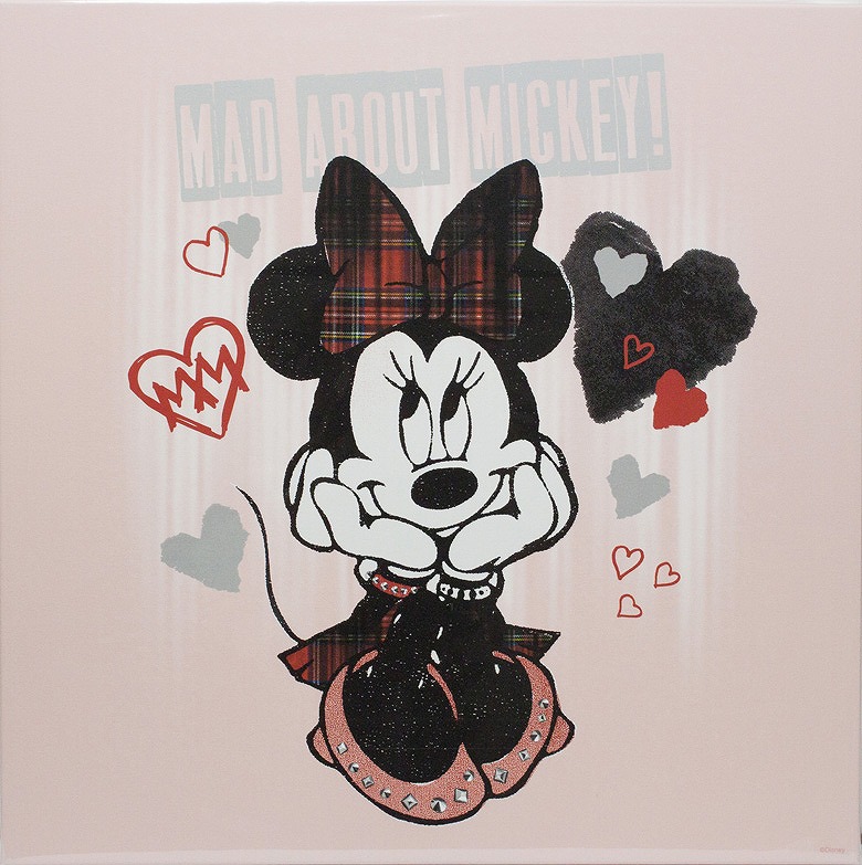 お求めやすく価格改定 キャンバスインテリアアート ディズニー インテリアアート プレゼント贈答品におすすめ 送料無料 絵画 ディズニー ミニーマウス Ds015 Eduhobotnica Rs