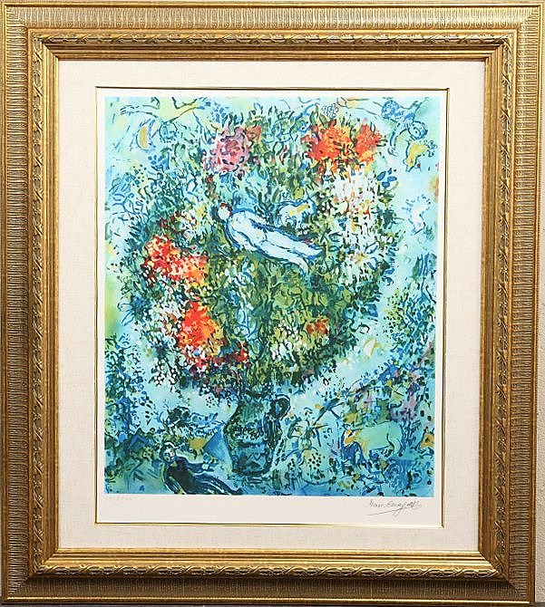 シャガール　高級額装　美品 シャガール 「Circus Frontispiece」の購入なら絵画販売のアート