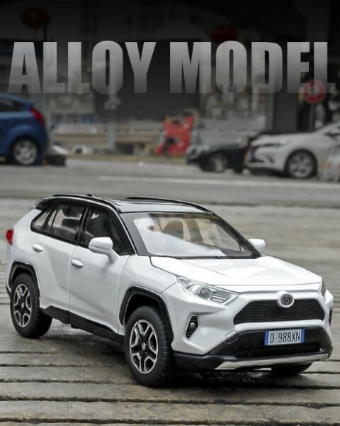 楽天市場】ミニカー 1/24 トヨタ RAV4 白色 Toyota Rav4 Hybrid XSE