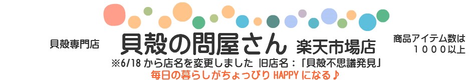 楽天市場 激安貝殻 ヒトデ サンゴ砂通販の卸問屋 貝殻専門店 貝殻の問屋さん トップページ