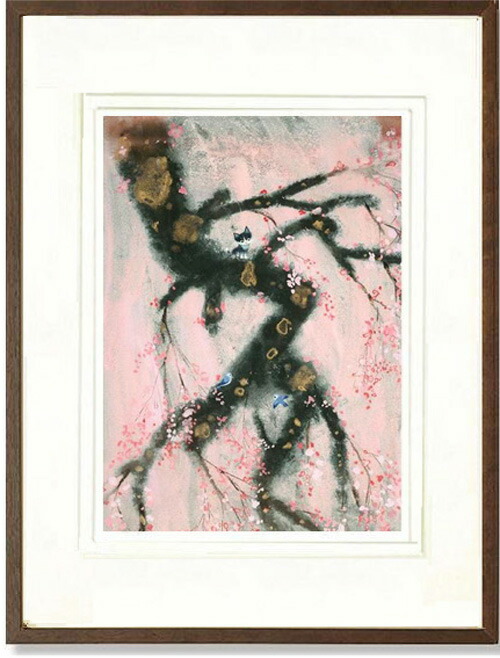 絵画 渡辺あきお・ときめく色彩の中で・・・ 版画 インテリア|絵画生活
