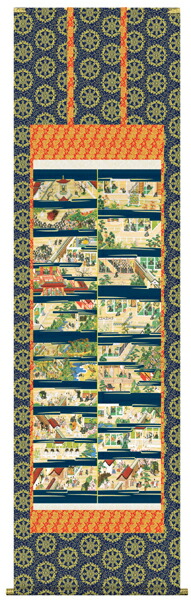 楽天市場】聖蓮華 仏画の掛け軸 極楽浄土の世界 聖蓮華の掛け軸 高級桐