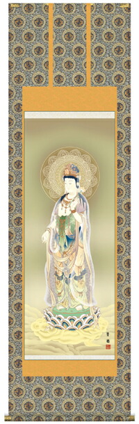 楽天市場】掛け軸 掛軸 仏画 鈴木翠朋・十三佛 : 絵画生活
