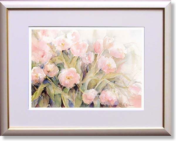 楽天市場】橋本不二子・ライラックの香り・絵画・植物画
