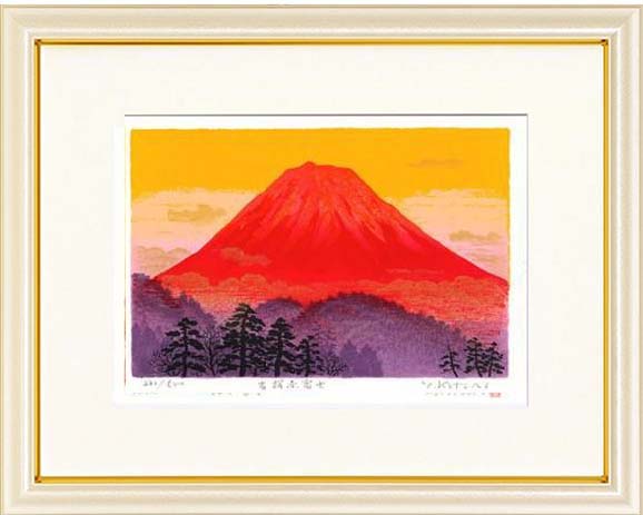 吉岡浩太郎　赤富士昇龍図 TOP｜吉岡浩太郎版画 オフィシャルサイト