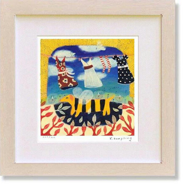 カレン・ホイプティング Karen Hopping 版画 Amazon.co.jp: カレンホイプティング・Go（絵画・版画） : ホビー