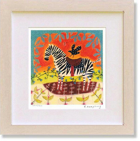 楽天市場】絵画 カレンホイプティング・ボストンザワールド 版画 動物