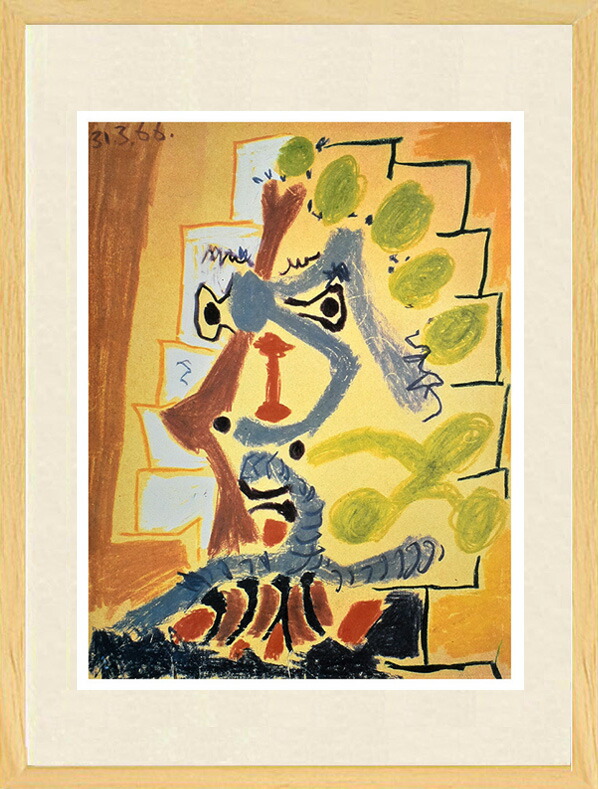 ピカソ 1917 約90✖️90 楽天市場】【受注生産品】 ピカソ【夢】［ac-1804］世界の名画・高級