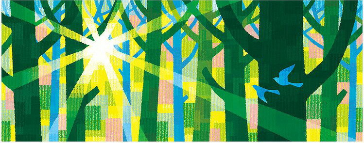 上等な 絵画 藤谷壮仁郎 幸せの青い鳥 版画 インテリア Fucoa Cl