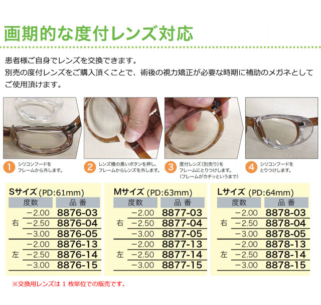 55%OFF!】 名古屋眼鏡 メオガードセーフティー交換用レンズ Sサイズ めがね本体別売 qdtek.vn