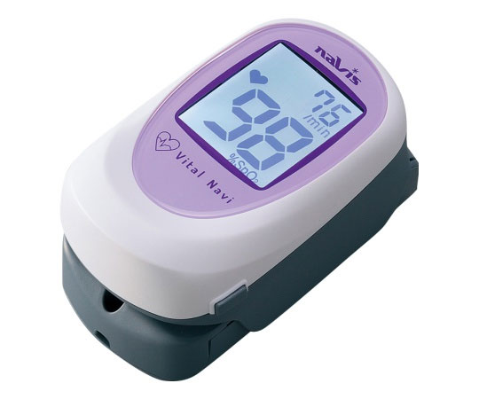 バイタルナビPRO パルスオキシメータ JW-1 7-2805-01【サチュレーションモニター・ＳＰＯ２・O飽和度価値付ける器・動脈血中O飽和度価値付ける器】