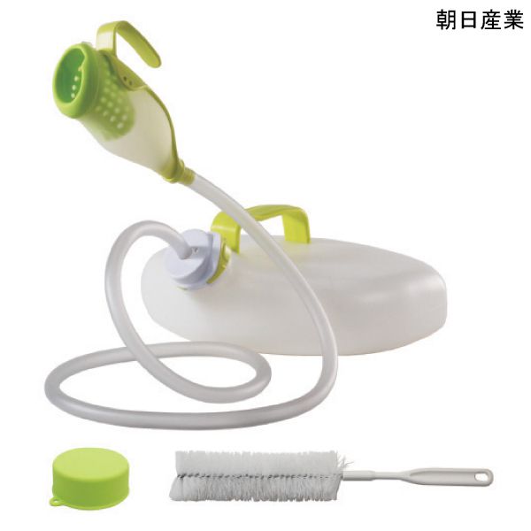 朝日産業 男性用採尿器 「手持ちユリナー」 (AS-TUR010) 尿器 しびん 尿瓶 排尿器 排泄関連 トイレ関連 介護用品 シニア 老人 高齢者 【送料無料】【ポイント10倍】
