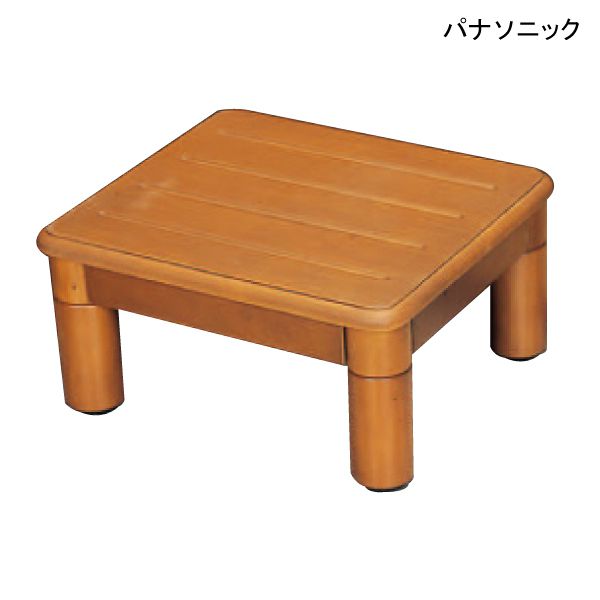 パナソニック 木製玄関ステップ 1段400(幅40cm&times;奥行35cm&times;高さ8～20cm)【送料無料】【ポイント10倍】｜介護応援館 12,282円