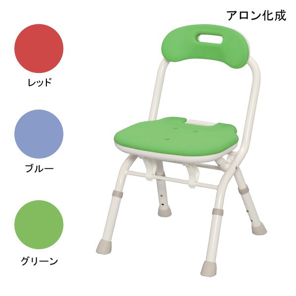 シャワーチェア 介護用 風呂 椅子 (アロン化成)安寿 折りたたみシャワーベンチ FC(背付タイプ)(レッド/ブルー/グリーン)【組立済】 【送料無料】【ポイント10倍】 16,768円