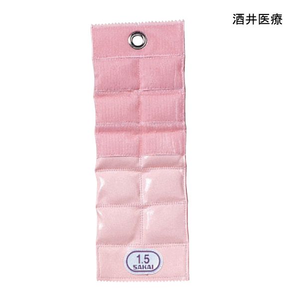 酒井医療 カラー重錘バンド(ピンク：1.5kg) 【送料無料】【ポイント10倍】 11,233円