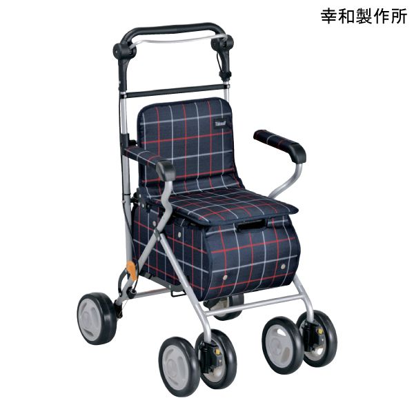 幸和製作所 テイコブ スタンダードタイプシルバーカー テイコブST07(格子紺)(重量5.7kg) 【送料無料】【ポイント10倍】