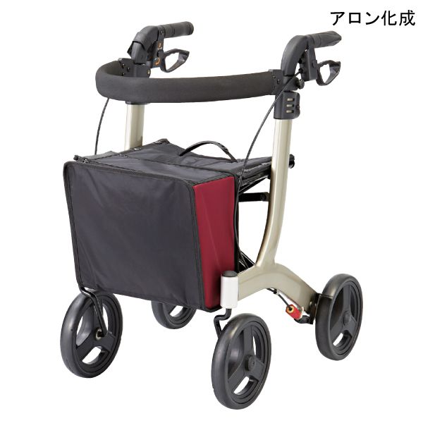 アロン化成 安寿 歩行車 リトルターン ハイタイプ(532-315)(ワインレッド)(重量6.5kg) 【送料無料】【ポイント10倍】