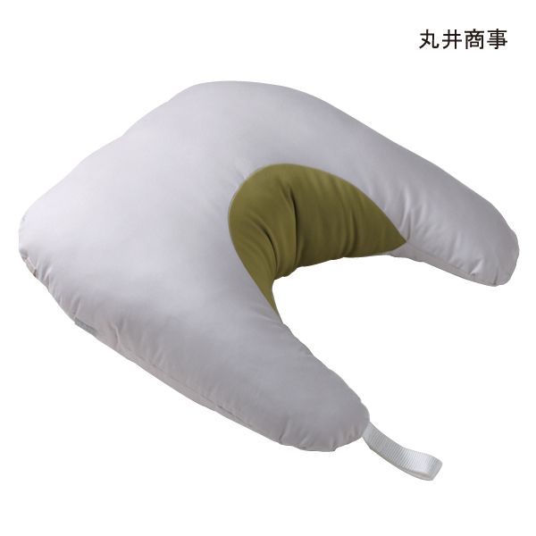 丸井商事 ハバック 腕置きクッション(グリーン)(50cm×50cm、厚さ15cm) 【送料無料】【ポイント10倍】