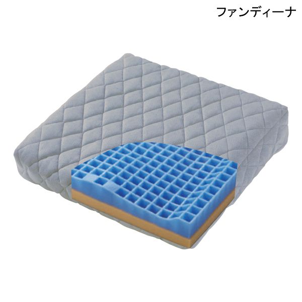 ファンディーナ ピタ・シートクッション W55 ナノ・ファイバーカバータイプ(PTW55)(縦40cm×横40cm×厚さ5.5cm) 【送料無料】【ポイント10倍】