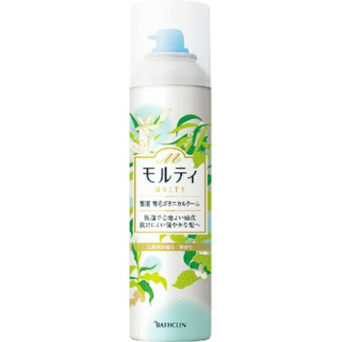 【送料お得・まとめ買い×24個セット】バスクリン モルティ 薬用 育毛 ボタニカル クール 180g