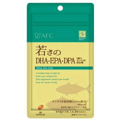 【送料お得・まとめ買い×60個セット】エーエフシー ハートフル 若さのDHA・EPA・DPA 30粒入 38,651円
