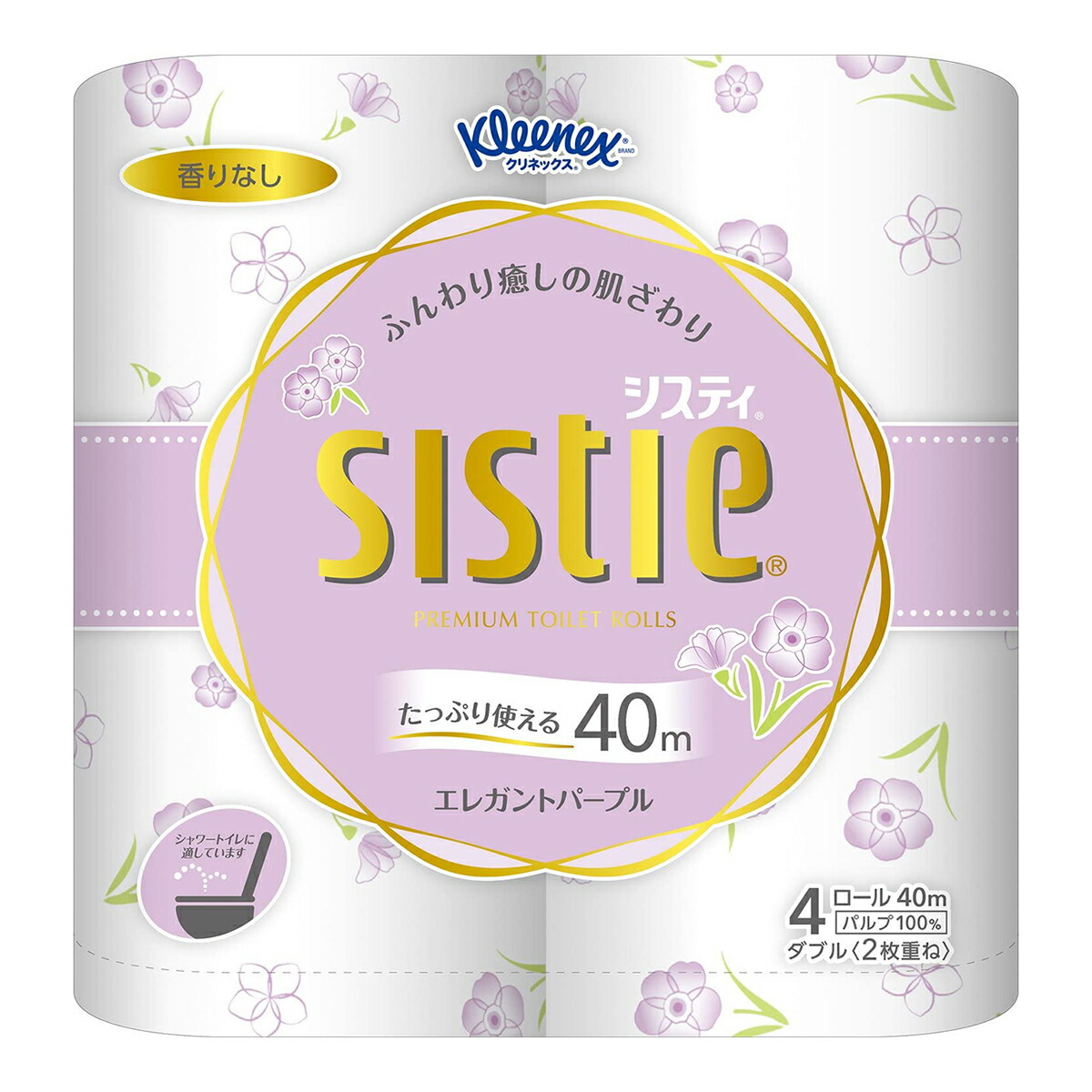 楽天市場】【あわせ買い2999円以上で送料お得】日本製紙クレシア クリネックス システィ ダブル 4ロール(ピンク) 【4901750251109】  : ホームライフ