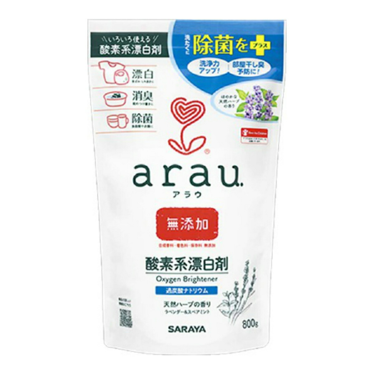 147円 【日本産】 あわせ買い1999円以上で送料無料 サラヤ arau. アラウ 衣類