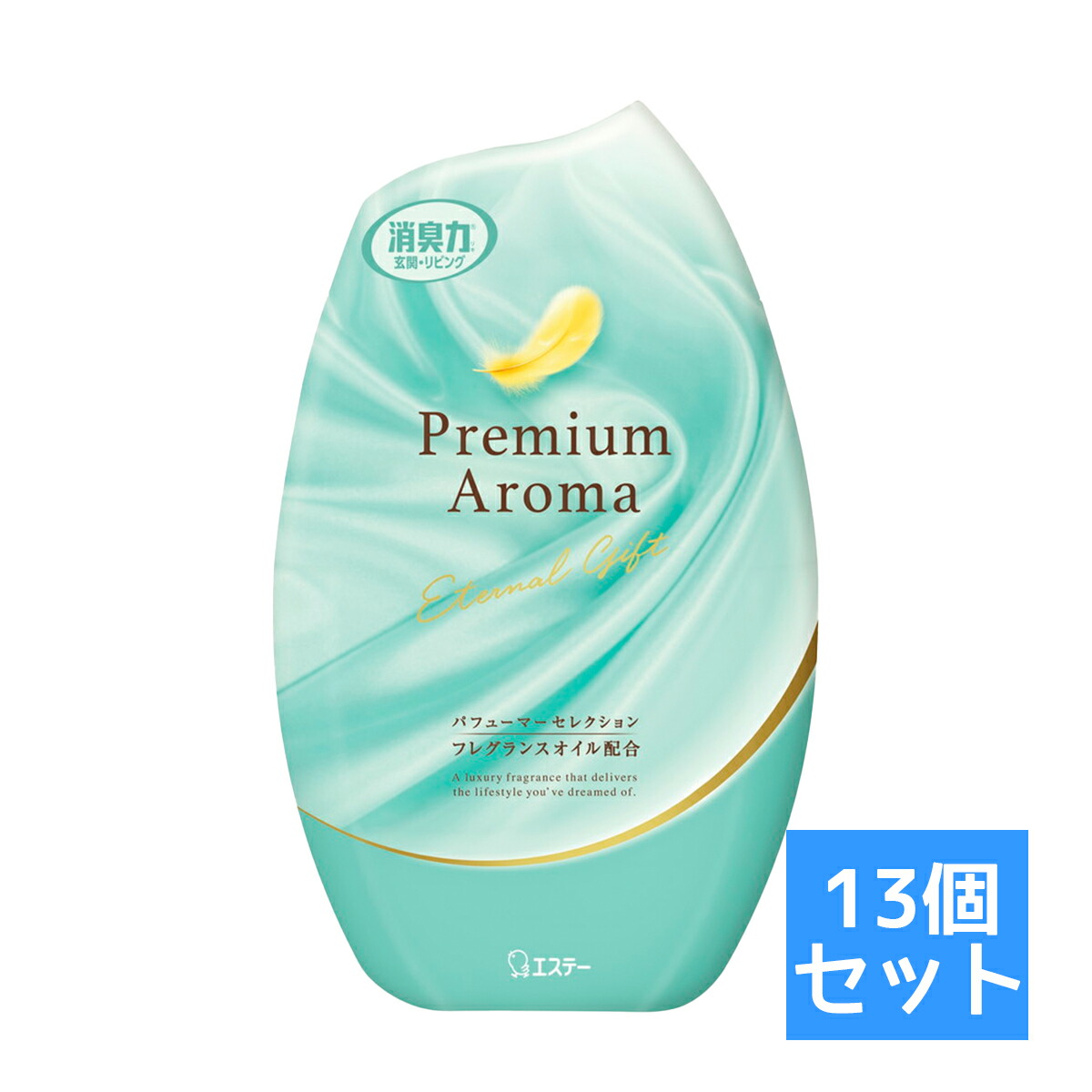 【送料お得・まとめ買い×13個セット】エステー お部屋の消臭力 PremiumAroma プレミアムアロマ 消臭芳香剤 エターナルギフト 400ml 4901070130733