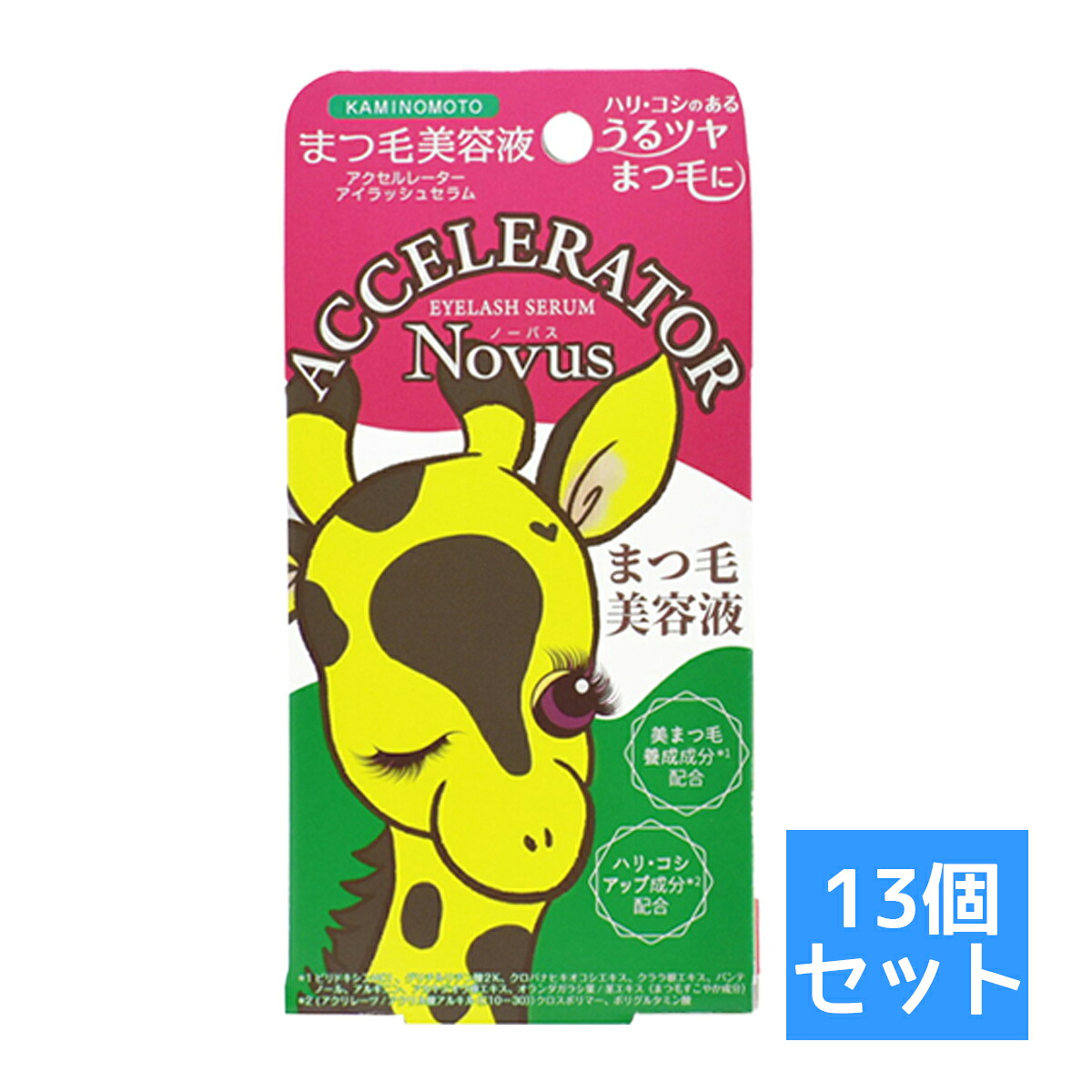 【送料お得・まとめ買い×13個セット】加美乃素本舗 アクセルレーター アイラッシュセラム 5ｇ　（ 4987046110053 ）まつ毛美容液