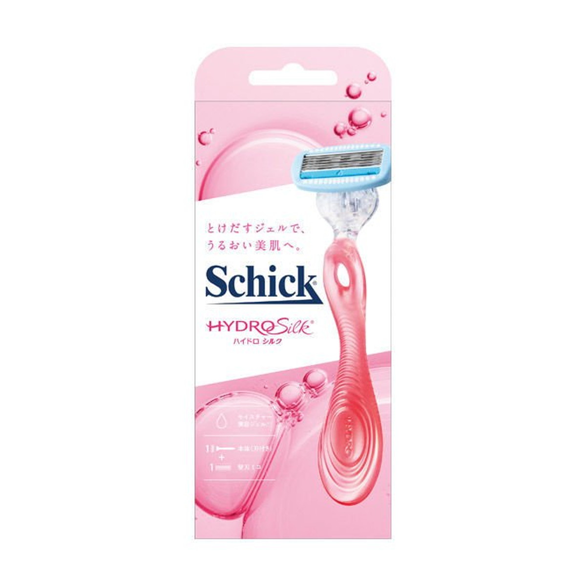 日本 Schick ハイドロシルク ホルダー ホルダーに装着済み刃 替刃1コ 女性用カミソリ fucoa.cl