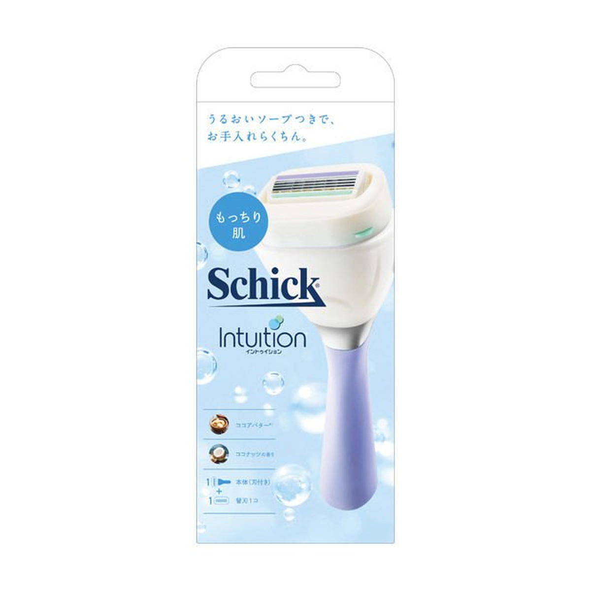 人気絶頂 Schick イントゥイション もっちり肌 スリムホルダー ホルダーに装着済み刃 替刃1コ 女性用カミソリ fucoa.cl