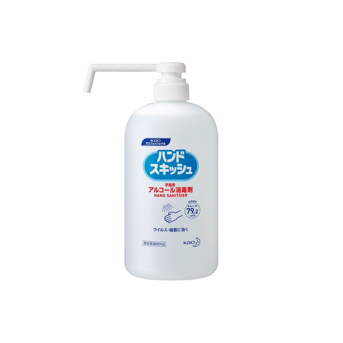 【送料お得・まとめ買い×6個セット】花王プロフェッショナル ハンドスキッシュ 手指用 アルコール消毒剤 業務用 800ml 6,413円