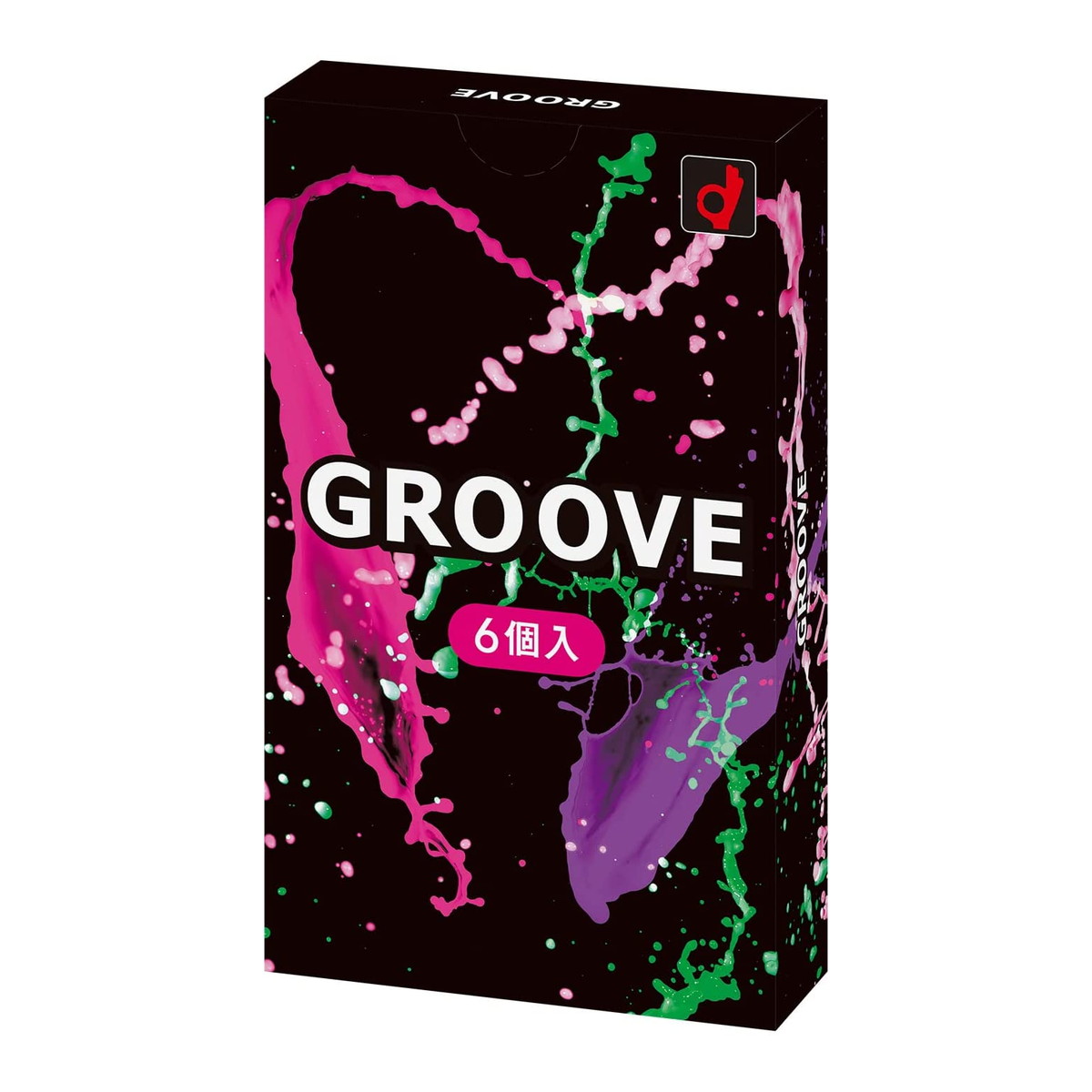 【送料お得・まとめ買い×13個セット】オカモト GROOVE グルーヴ 6個入 コンドーム