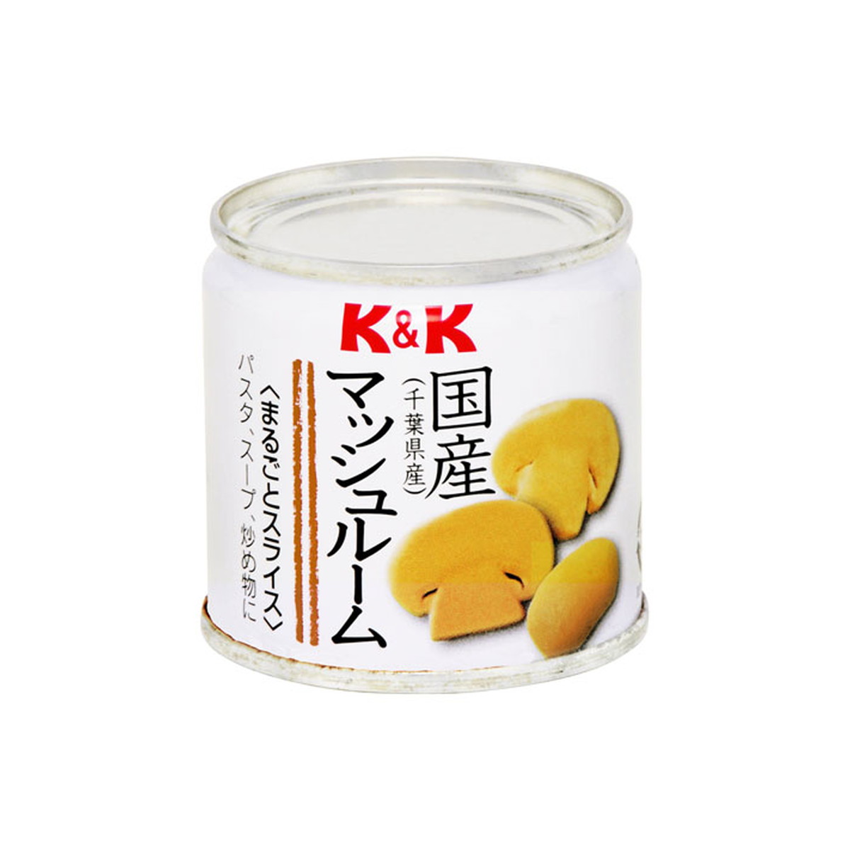 【送料お得・まとめ買い×48個セット】国分 K&K 国産マッシュルーム まるごとスライス SS 2号缶 85g