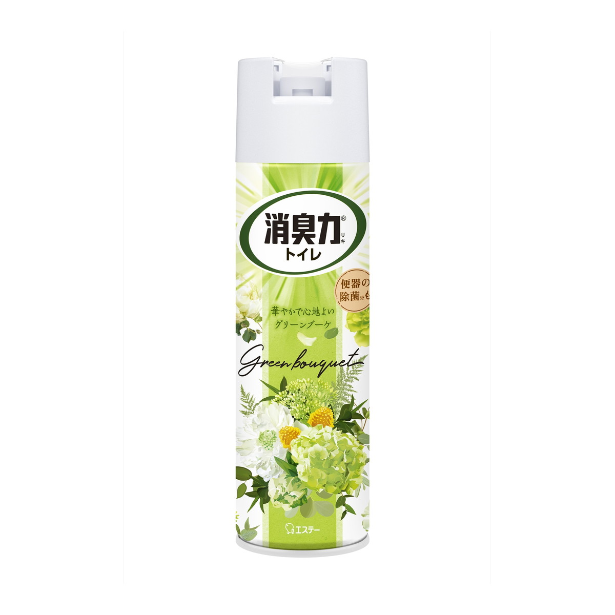 【送料お得・まとめ買い×13個セット】エステー トイレの消臭力 スプレー グリーンブーケ 365ML