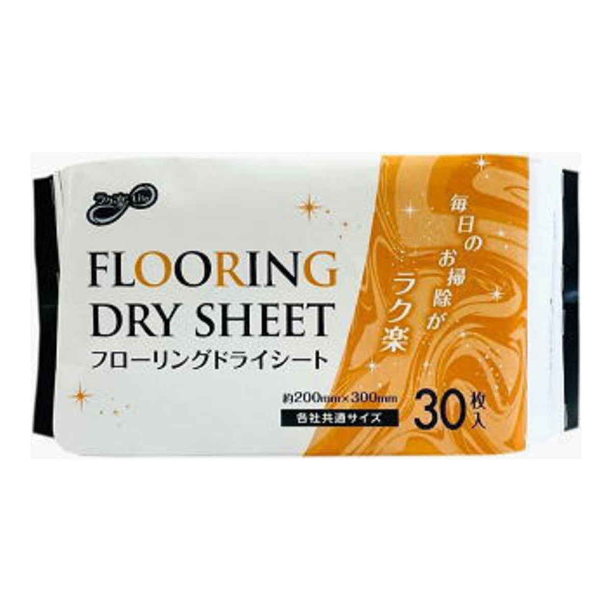 【送料お得・まとめ買い×40個セット】昭和紙工 ラク楽LIFE フローリング ドライシート 30枚入 各社共通サイズ