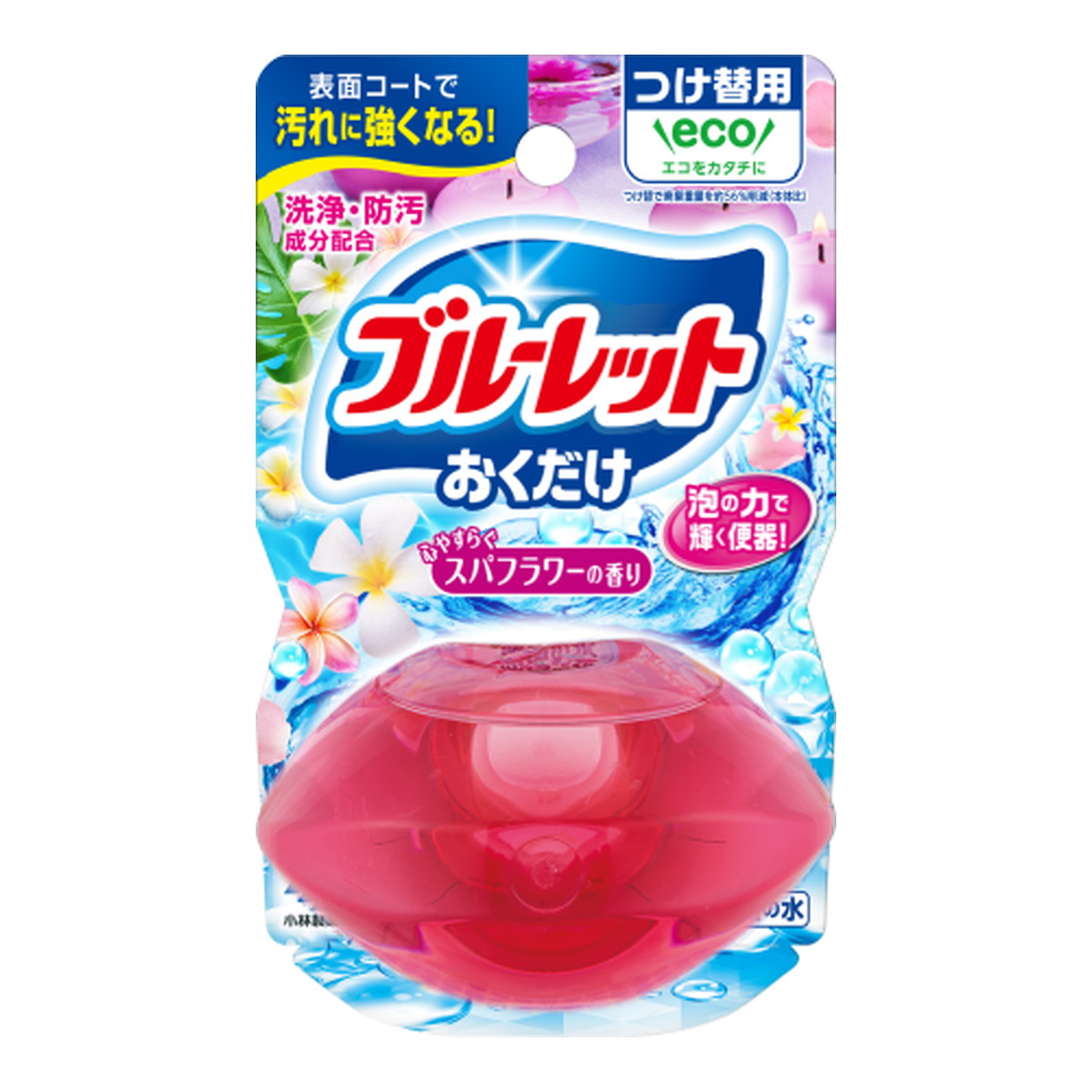 【送料お得・まとめ買い×48個セット】小林製薬 液体ブルーレット おくだけ つけ替用 スパフラワーの香り 70ml