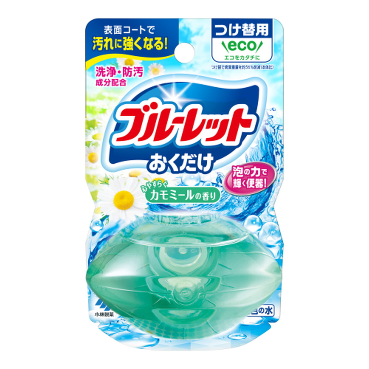 【送料お得・まとめ買い×48個セット】小林製薬 液体ブルーレット おくだけ つけ替用 心やすらぐカモミールの香り 70ml
