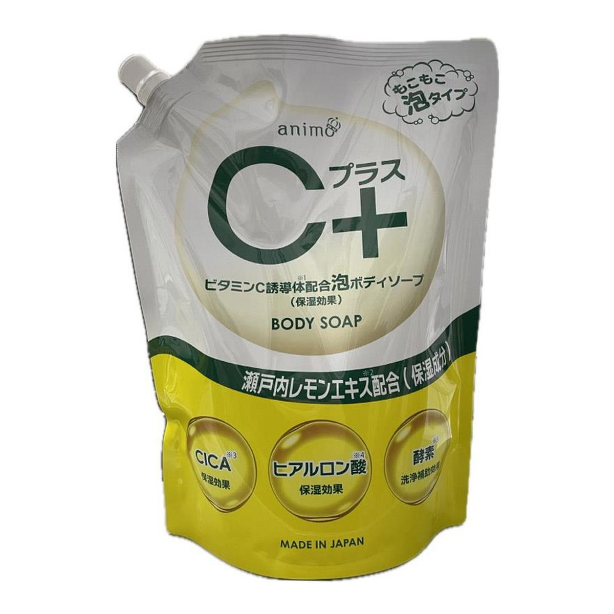 【送料お得・まとめ買い×9個セット】ロケット石鹸 エオリア Cプラス 泡ボディソープ 詰替用 800mL
