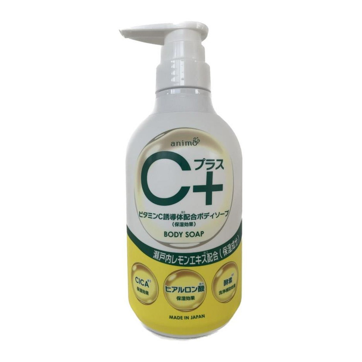 【送料お得・まとめ買い&times;13個セット】ロケット石鹸 エオリア Cプラス ボディソープ 本体 480mL｜ホームライフ