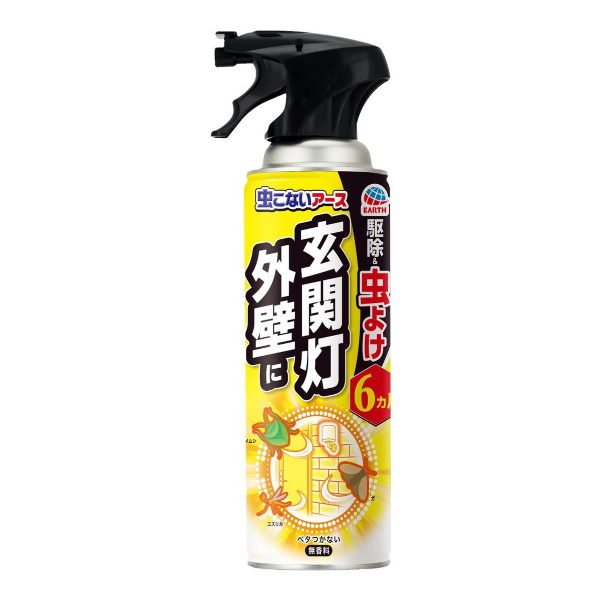 【送料お得・まとめ買い×13個セット】アース製薬 虫こないアース 玄関灯・外壁に 長日数 持続タイプ 450ml 10,384円
