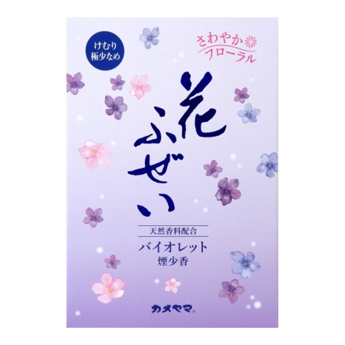 【送料お得・まとめ買い×13個セット】カメヤマ 花ふぜい バイオレット 煙少香 徳用大型 220g 線香|ホームライフ